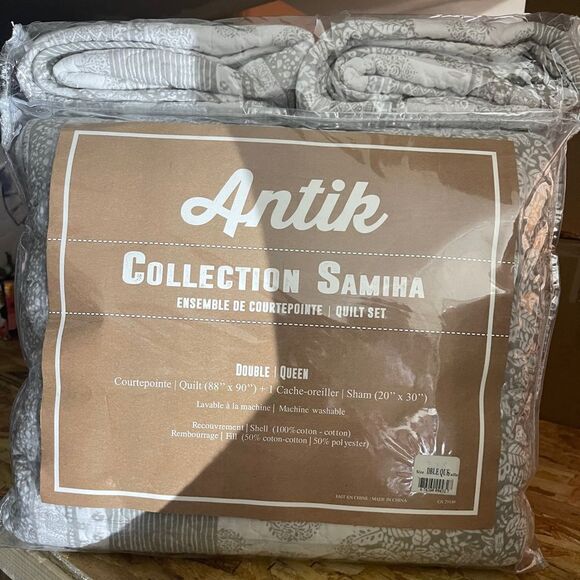 Antik
Samiha 3-Piece Quilt Set. NEW - Picture 2 of 2